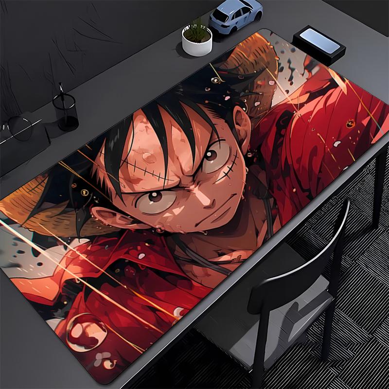 Игровой коврик для мыши ONE PIECE Луффи Офисный ковер Коврики для мыши Ковер для геймера Настольные аксессуары Накладки на компьютерный стол ПК Аниме игра Коврик для мыши