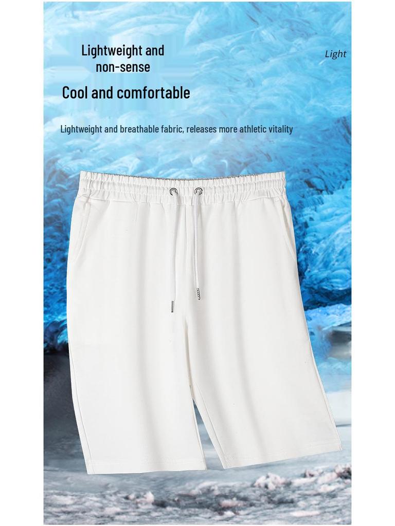 Корейские повседневные шорты из хлопкового терри с высокой посадкой - Летний стиль для родителей и детей