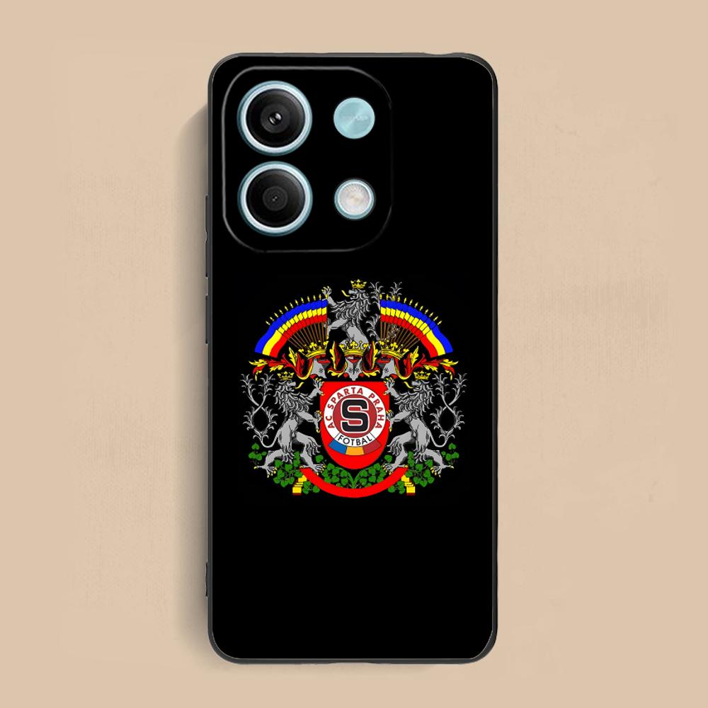 Чехол для мобильного телефона FC Sparta Praha для Xiaomi Redmi Note 14 13 12 11 A5 3 2 1 Pro Plus 4G 5G Цветная Печать Защитный Красивый