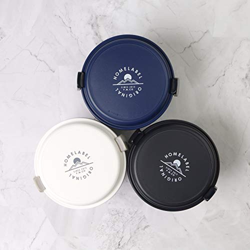 PEARL METAL Изолированный контейнер для ланча, 770 мл, темно-синий, Home Label, HB-4740