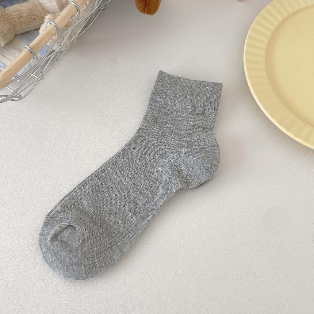 Летние тонкие сетчатые носки Элегантные носки в балетном стиле Женские носки Дышащие однотонные носки