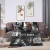 Poplar Singer Justins Biebers Warm Soft Blankets Girls Boys Plush Throw Blanket Comfortable Flannel Bedspread Sofa Bed Cover