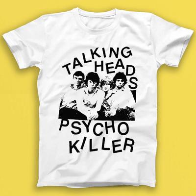 Talking Heads Psycho Killer Панк-рок Музыка Подарок Футболка 1694