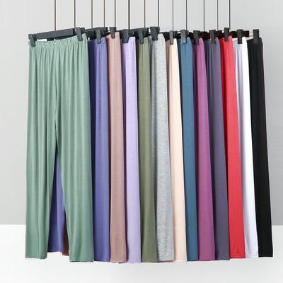 Большие размеры XL до 8XL, модальные тонкие леггинсы, однотонные леггинсы длиной до щиколотки, женские спортивные утягивающие брюки-стрейч