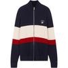 Tommy Hilfiger Унисекс хлопковый пуловер с цветовыми блоками