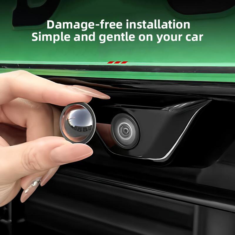 2Pcs Car Camera Reverse Lens Waterproof And Dustproof Cover Decal For Mercedes Benz AMG GLC W203 W206 W220 W205 W211 W212 W201 PB8