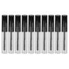 10Pcs Empty Mascara Tubes 1.5ml Fine Soft Bristles Refillable Bottle Design Empty Eyelash Tube for