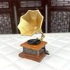 Граммофон кукольный домик 1:12 масштабная сцена микропейзаж реалистичная кукольная декорация ролевая игра для