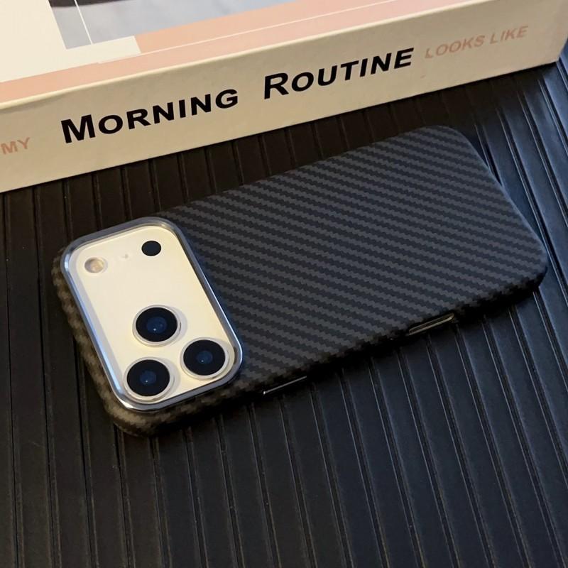 Чехол для iPhone 17 PROMAX Mountain River Kevlar с магнитом, подходит для Apple 16PM, Премиальный защитный чехол