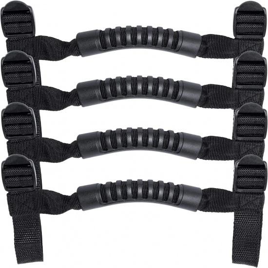 4pcs/set Roll Bar Grab Handles Grip Handle for Jeep Wrangler YJ TJ JK JKU Sports Sahara Freedom Rubicon X & Unlimited 1955-2023