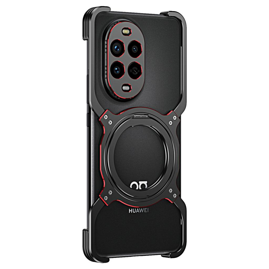 Для Huawei nova 13 Pro 5G Чехол Подставка Металлический Бампер Магнитная Крышка для Телефона