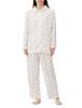Airin Platinum Antibacterial Quilted Jacquard Easy Cat Pattern Women's One-Touch Pajamas,