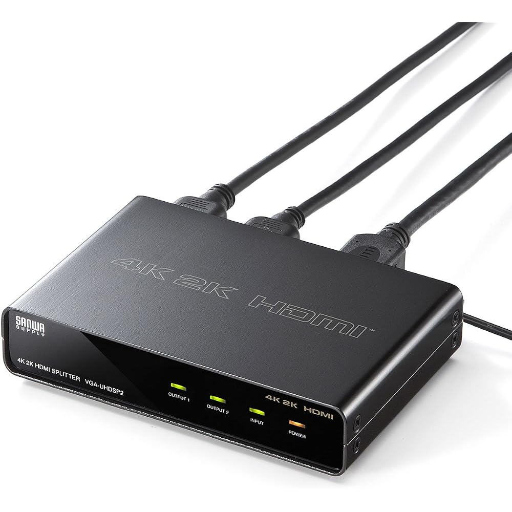 HDMI-разветвитель Sanwa Supply, совместимый с 4K2K (2 пути) VGA-UHDSP2
