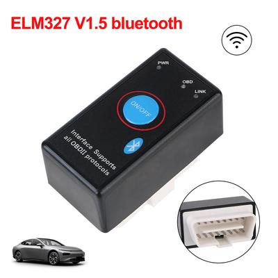 Bluetooth V1.5 детектор ELM327 OBD2 интерфейс адаптер считыватель кодов для IOS/Android автомобильные аксессуары автомобильный диагностический сканер