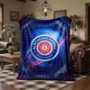 Blackburn Rovers Football Print Flannel Blanket Soft Warm Sofa Bed Throw Blanket For Home Office Bedroom