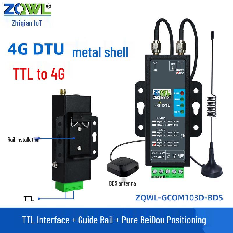 Zhiqian IoT 4G DTU Модуль связи