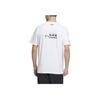 Adidas Panda Print Round Neck Short Sleeve T-Shirt Men Tops White HS4397