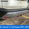 Аксессуары Для Nissan X-trail Xtrail Rogue T33 Хромированная Накладка на Задний Бампер Комплект Обвеса Спойлер Диффузор Защита