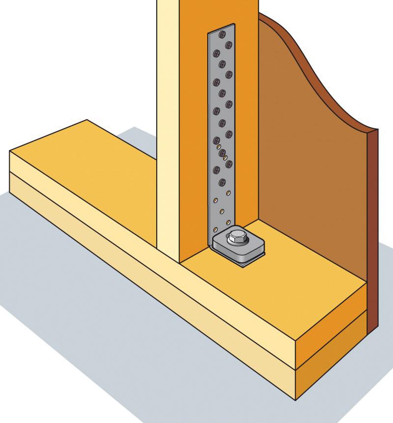 Anchor Connector Ah19050/2 190X50X40X2Mm