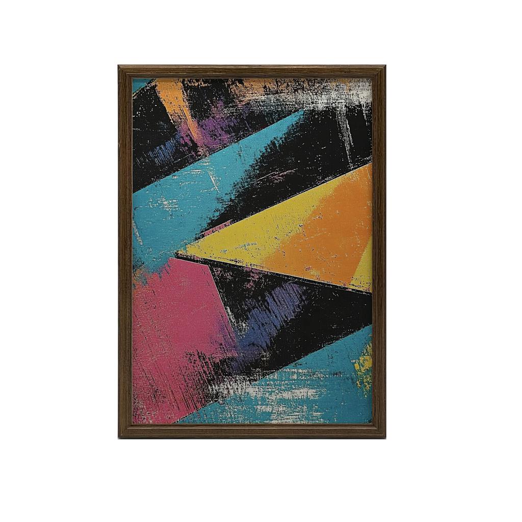 Odważne Kształty Odważne Kształty, 30X40 Cm, Bez Ramy, Płótno Premium Na Blejtramie