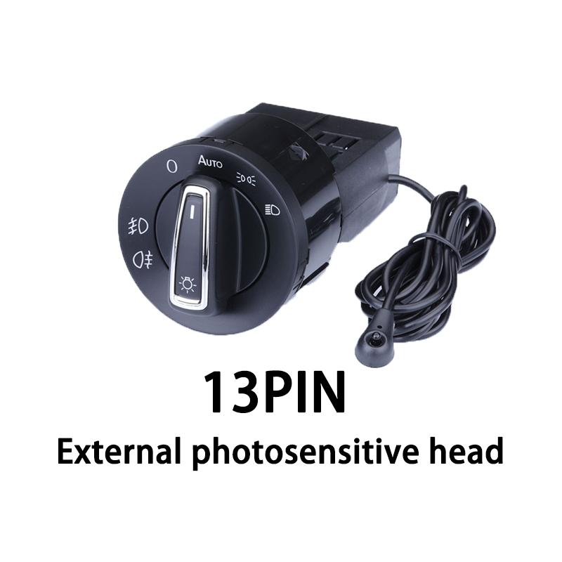 Автоматический переключатель фар 10PIN 13PIN противотуманные фары для Volkswagen Golf MK4 Jetta Passat B5 Bora Polo аксессуары для автомобильного освещения