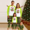 Christmas Day Prints Family Matching Long Sleeve Tops+Pants Set Family Matching Sets