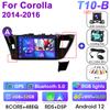 2 Din Android 12 автомобильное радио для Toyota Corolla Ralink 2013-2016 мультимедийный видеоплеер GPS 4G Carplay авто стерео DVD головное устройство