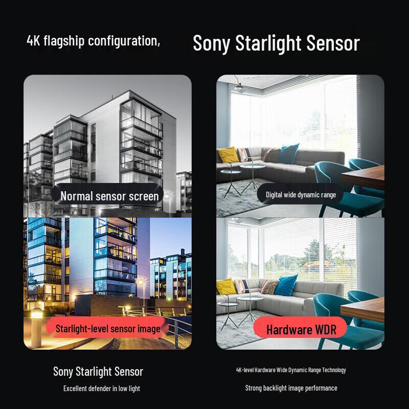Ezviz C6Wi-4K 8MP 4K Smart Pan/Tilt Home Security Camera (CN version)