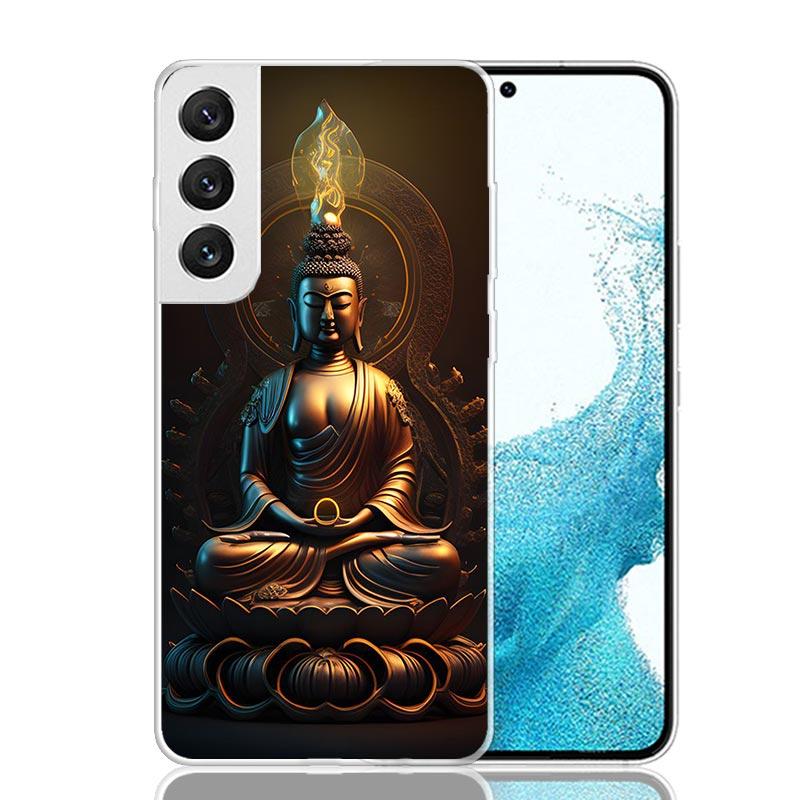 Чехол для телефона Gautama Buddha Budha Belief для Samsung Galaxy S25 S24 S23 S22 S21 FE S20 Ultra S10 Plus Арт Индивидуальный Coque Capa S2