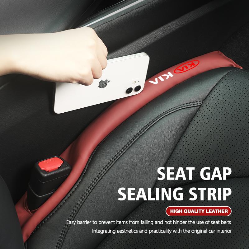 JRIH3 Car Seat Gap Plug Seam Filling Anti-Leakage Seat Side Slot Strip Pads For KIA Ceed Sportage Rio K5 K2 Optima Cerato Venga Sedona