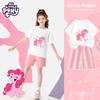 Летний хлопковый короткий комплект для девочек My Little Pony