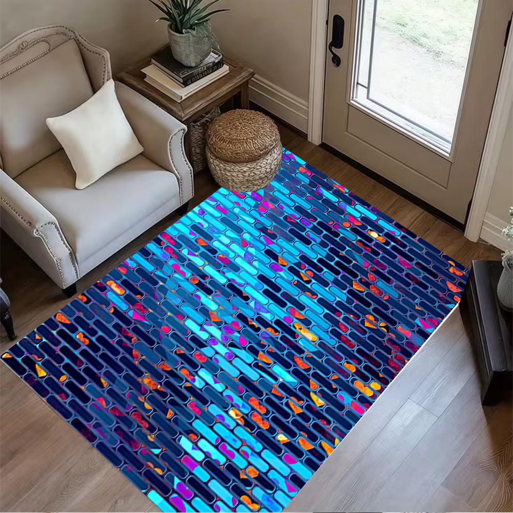 1pc home carpet with lace design for office decor gift living room bedroom