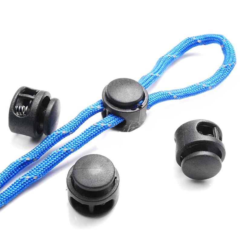 10Pcs Cord Lock Stopper Buckles Clamp Toggle Clip DIY Shoelace Bag Accessories