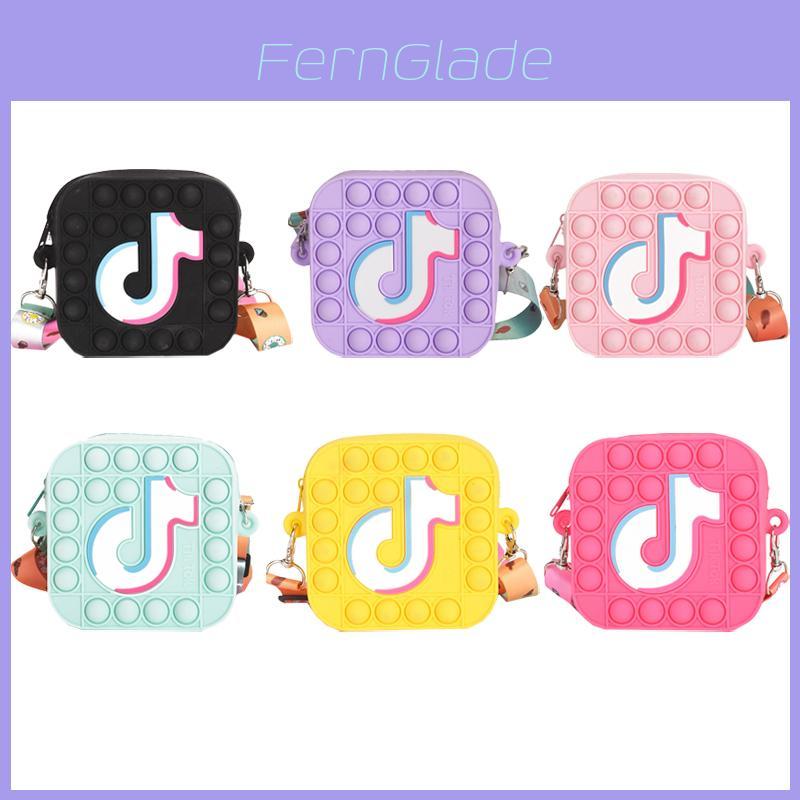 Bubble Pop Push Tiktok Coin Bag Sensory Fidget Toy It Stress Relief Autism
