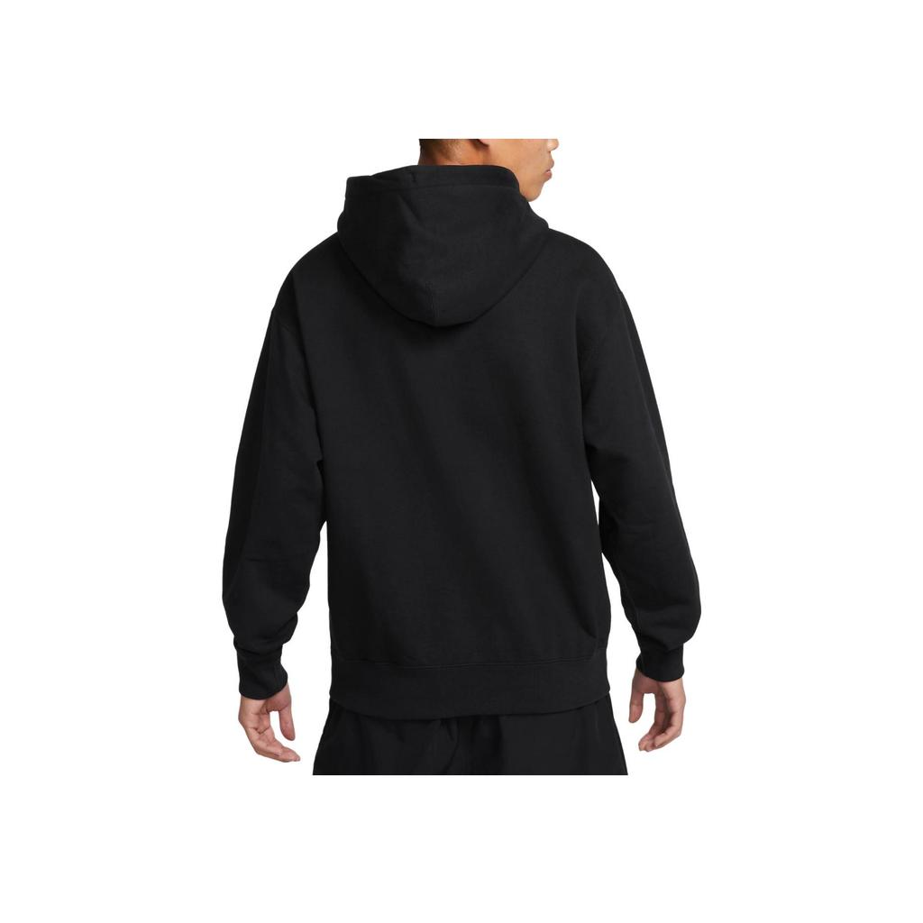 Nike Толстовка с капюшоном с логотипом и карманом, мужская, черная, DX0814-010