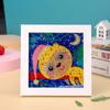 Kids Full Drill 5D Diamond Painting Kit, Cartoon Animal Handmade Diy Diamond Paste Decor Art