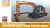 Hasegawa Scale Hitachi Construction Machinery Hydraulic Excavator ZAXIS135US Cutting Cutter Model Plastic Model 66111 1/35 (Car)