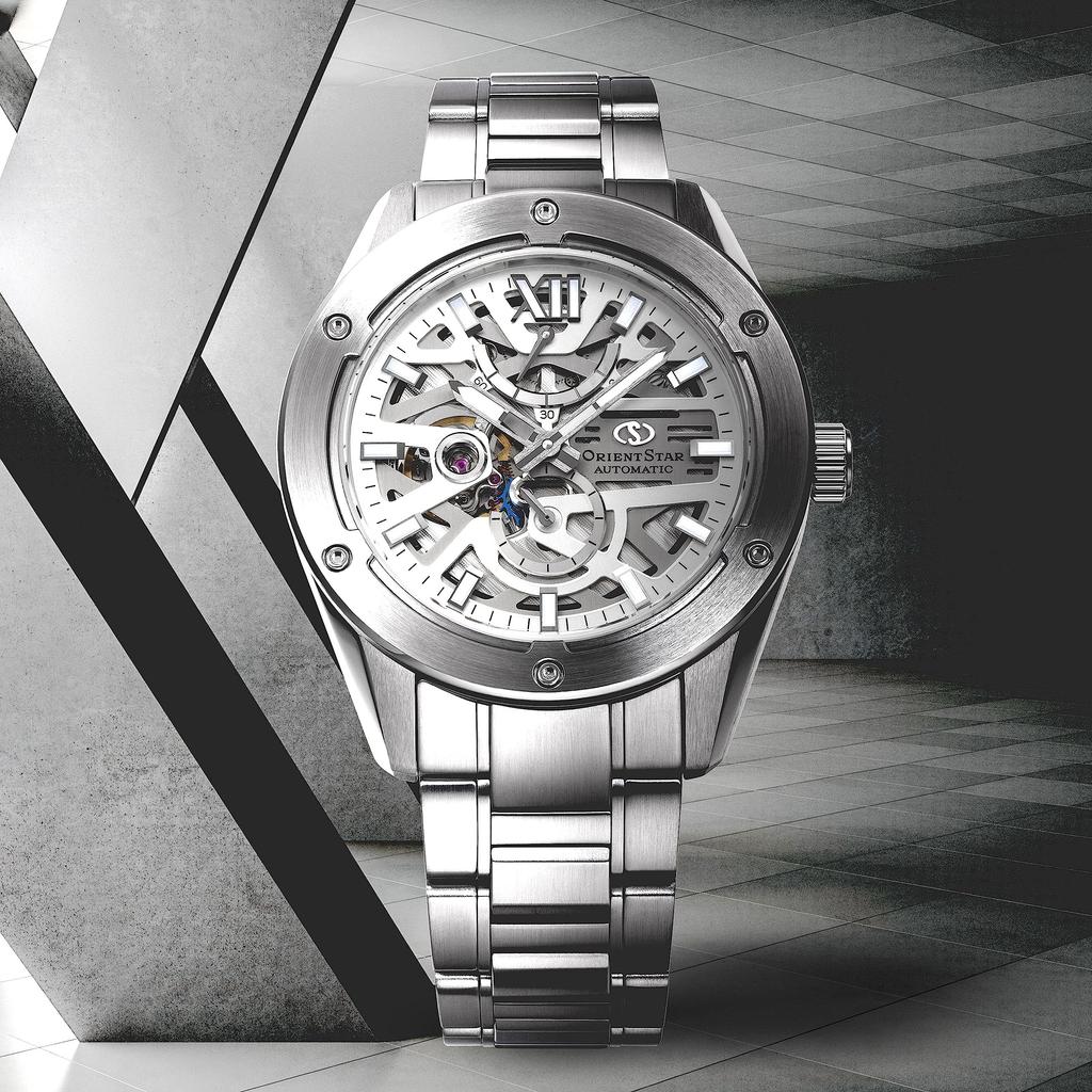 ORIENT STAR Автоматические часы M34 F8 Avant Garde Skeleton Механические Сделано в Японии 2 года гарантии отечественного производителя Серебристые [Orient Star] RK-BZ0001S