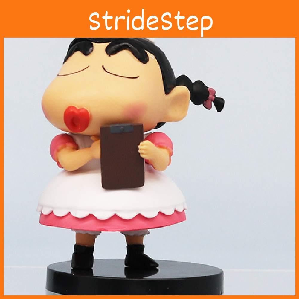 Trendy Crayon Shin-chan Pvc Action Figure Model Car Decor Desk Display 8.5cm