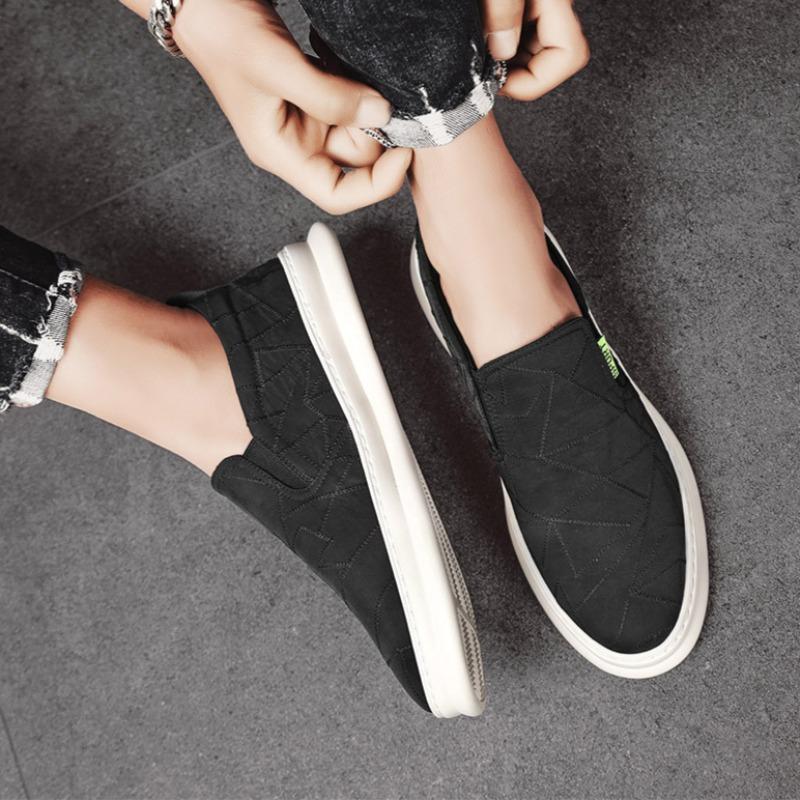 Men Canvas Shoe Summer Casual Sneaker Comfortable Male Flats Loafers New Black Trainers Outdoor Vulcanized Shoes Zapatos Hombre