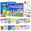 Montessori Busy Book Preschool Kindergarten Learning Activities Busy Book 28 Themes Reusable Autism Sensory Toys for Kids