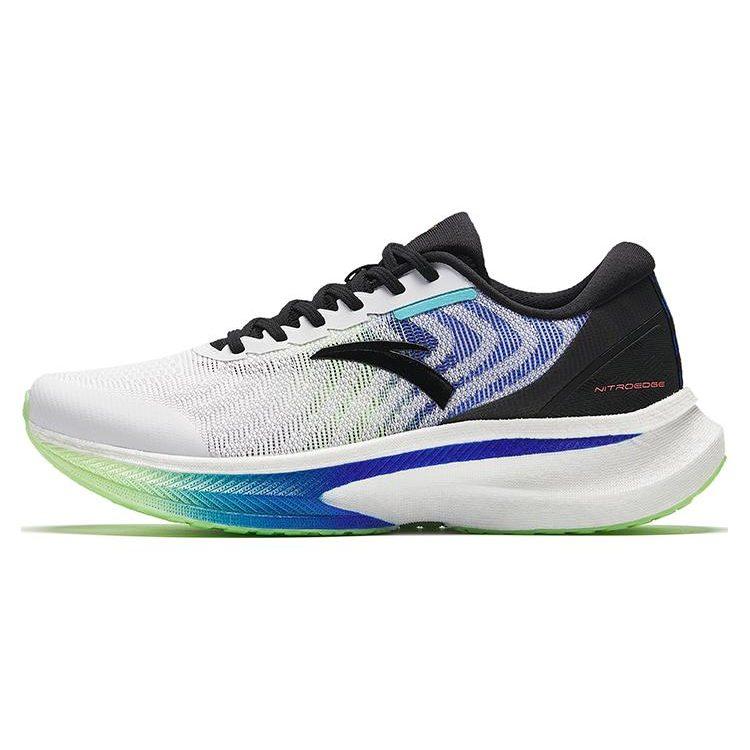 Anta Champion 2 Sports Slip Resistant Low top Running Shoes Men's White Green 112345528-1