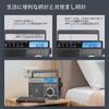 Retekess TR629 Radio Portable Radio Portable Digital Radio AM FM MW Radio Backlight LCD Display Alarm Clock Recording Support Card Function Two Power