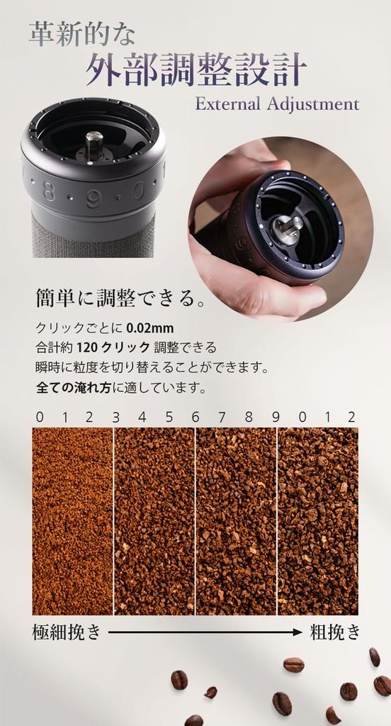 Бренд, выбранный чемпионом мира WBrC два раза подряд 1Zpresso Ручной кофемолка Утюг включает в себя переноску Легко складной из нержавеющей стали