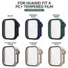 Переключиться на Ultra Case для Huawei Watch Fit 4 Закаленное Стекло Чехол + Защитная Пленка для Huawei Watch Fit 4Pro Обновиться до Ultra 2