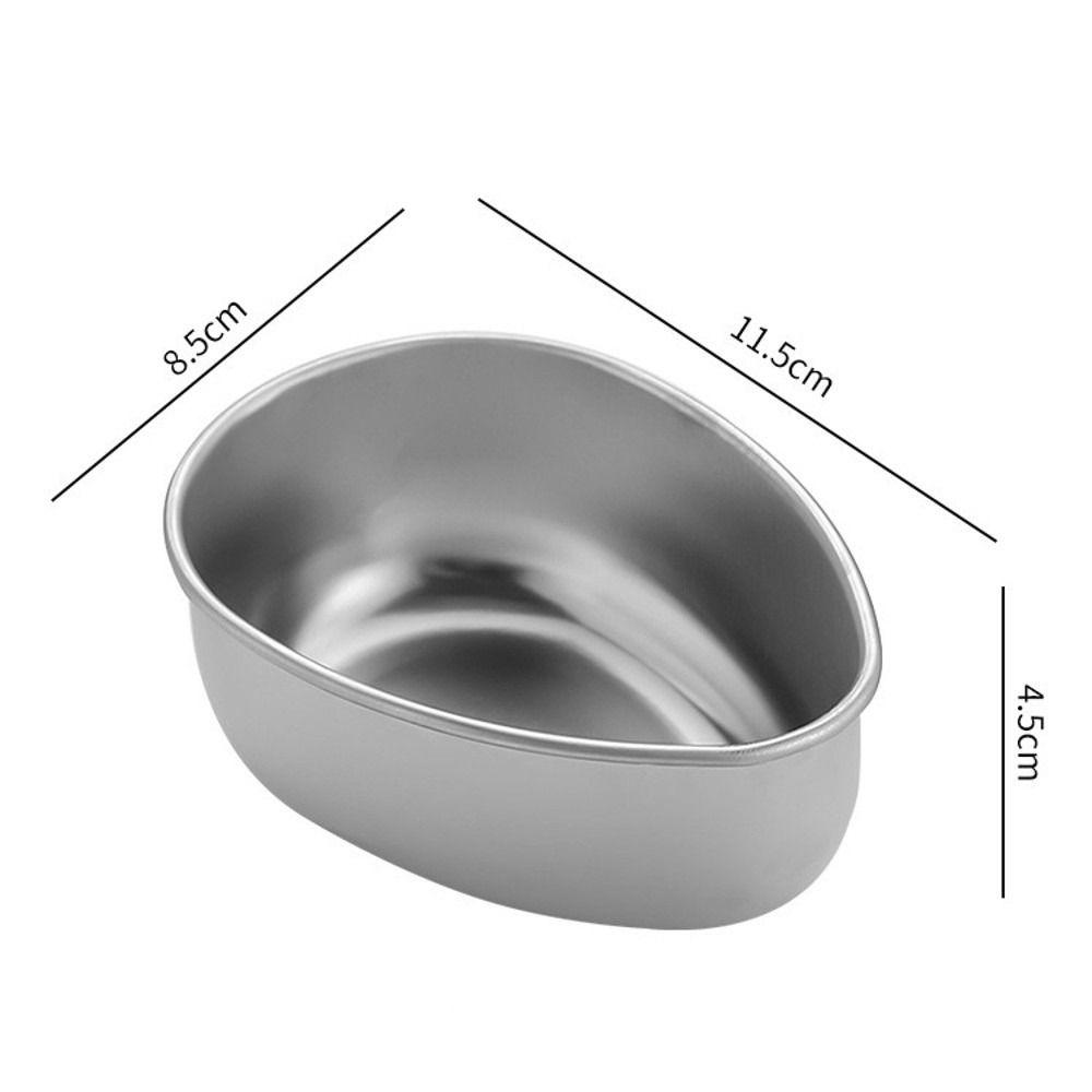 3pcs Easy Clean Steamed Egg Bowl Stainless Steel Steaming Tray Steaming Plate Kitchen Cooking