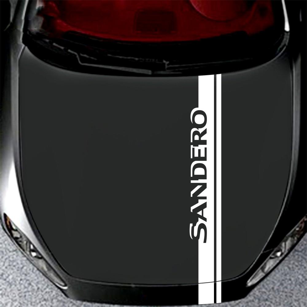 Наклейка на капот автомобиля Doordash, виниловая модная забавная пленочная наклейка, наклейка Dacia Sandero Stepway R4 Xplore Techroad Streetway