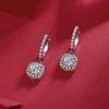 Серьги из серебра 925 пробы с муассанитом, длинные серьги Dream, украшения для ушей
