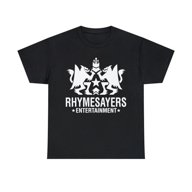 Футболка Rhymesayers 230 г/м² 100% хлопок Инди-хип-хоп Record Label Atmosphere Slug Aesop Rock Brother Ali Mf Doom Evidence унисекс плотная хлопковая футболка