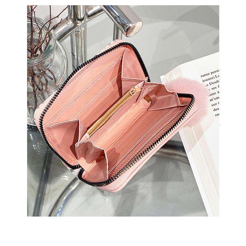 Маленький клетчатый кошелек, женская сумка-клатч, сумка Fresh and Sweet, новая сумка для мелочи.